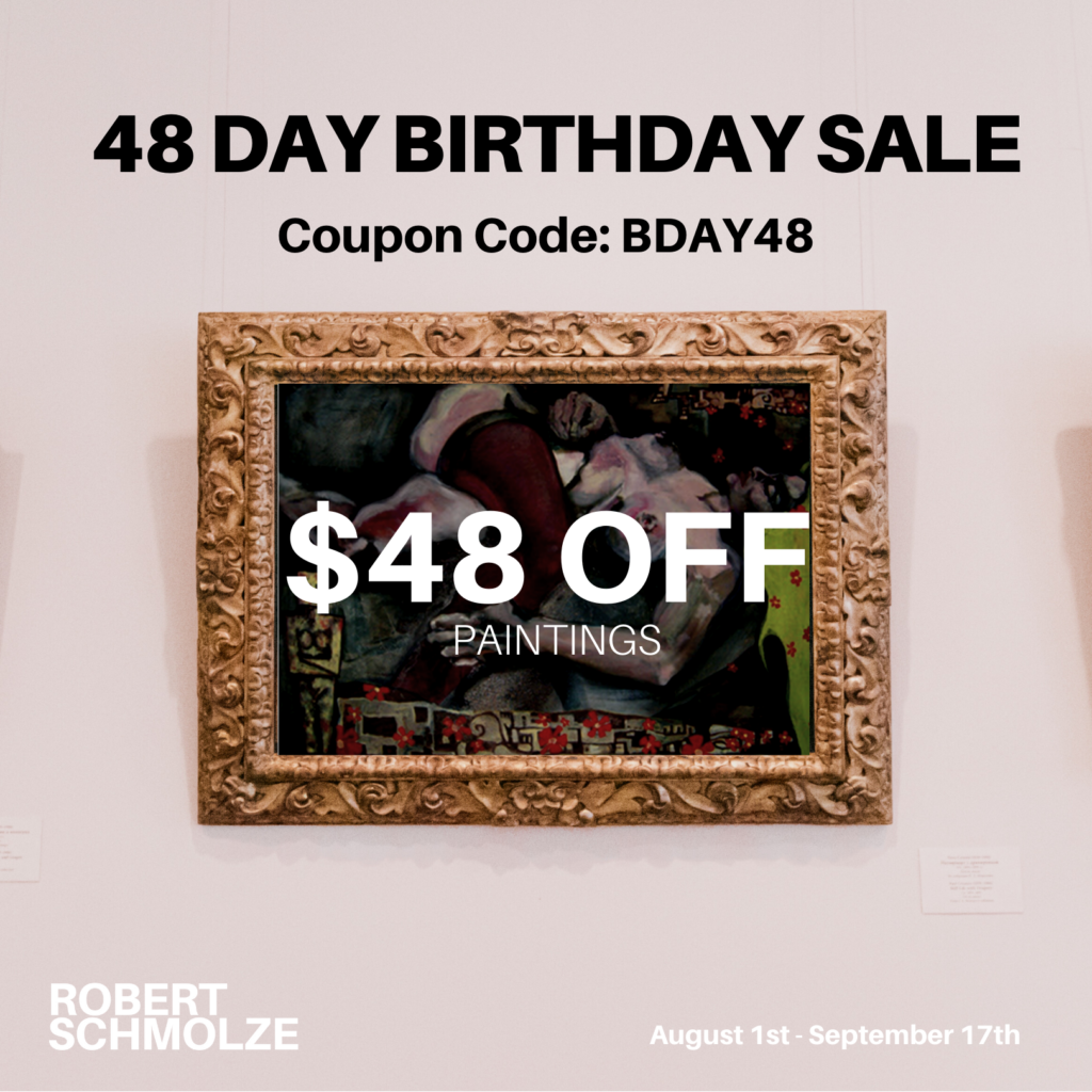48 Day Birthday Sale! Save $48 on Orginal Fine Art.