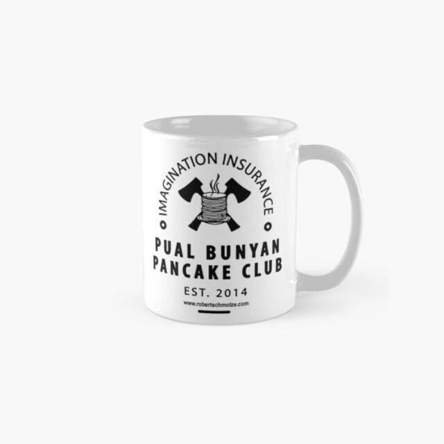Imagination Insurance the Art Project Paul Bunyan Pancake Club Series Mug