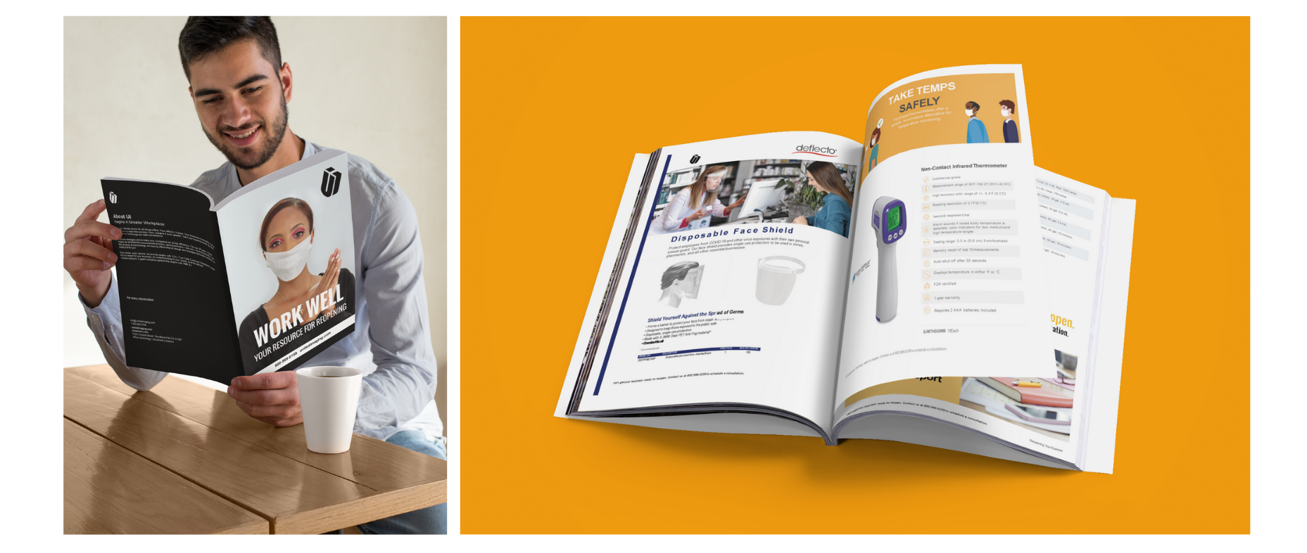 Return to work safely brochures